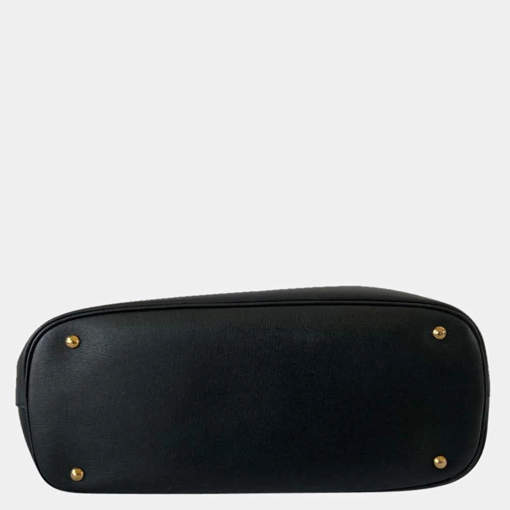 商品[二手商品] Gucci|Gucci Black Leather Large Horsebit Tote Bag,价格¥11159,第4张图片详细描述