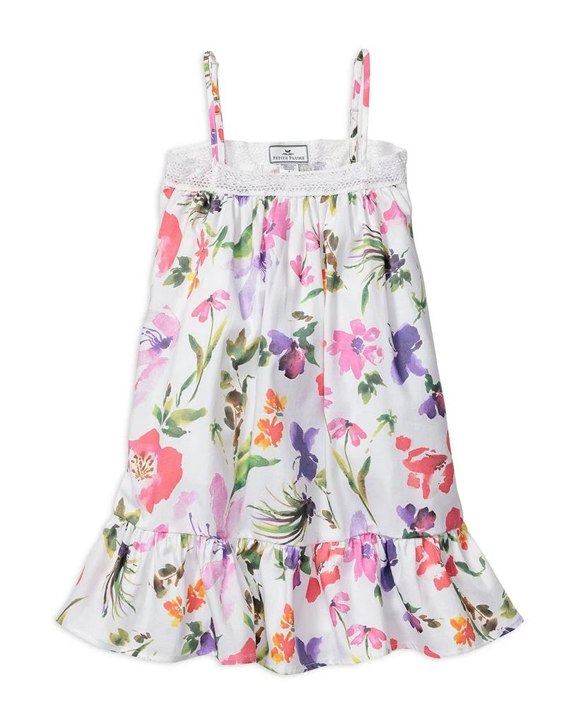 商品Petite Plume|Girls' Gardens of Giverny Lily Nightgown - Baby, Little Kid, Big Kid,价格¥357,第1张图片