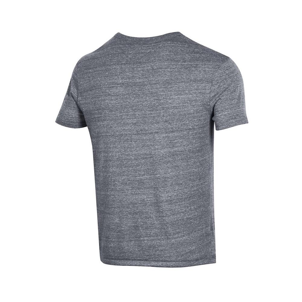 Men's Gray San Jose Sharks Tri-Blend T-shirt商品第4张图片规格展示