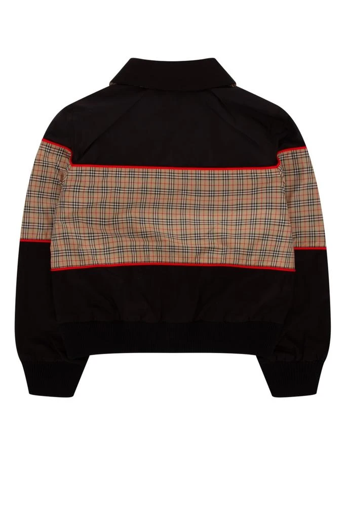 商品Burberry|Burberry Kids Check Panelled Zipped Jacket,价格¥4169,第2张图片详细描述