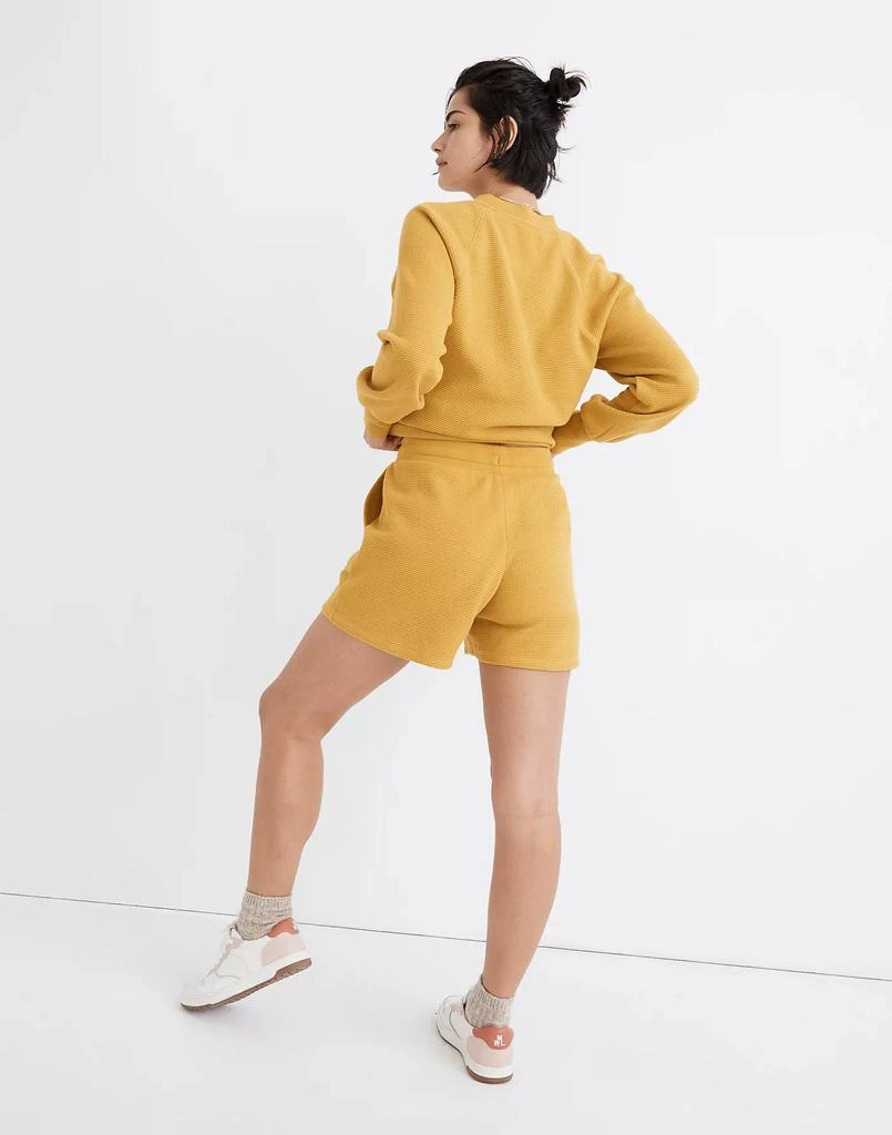 商品Madewell|MWL Textured Waffle Sweatshorts,价格¥280,第3张图片详细描述