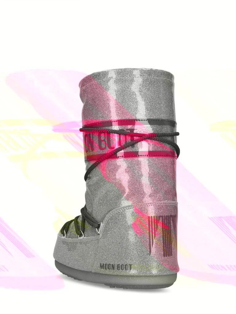 商品Moon Boot|Icon Tall Glitter Nylon Snow Boots,价格¥1481,第2张图片详细描述