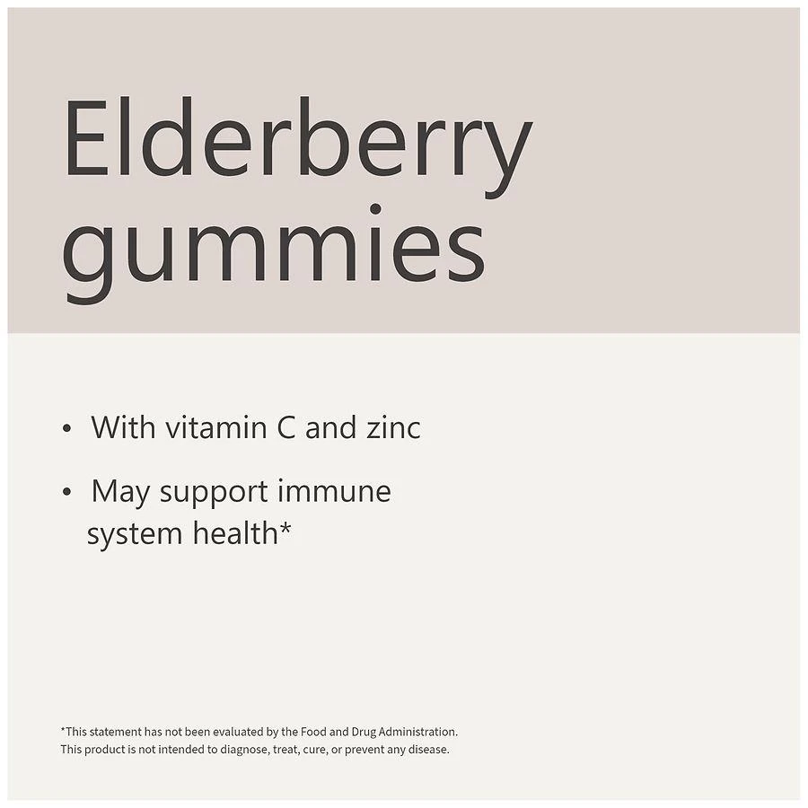 Elderberry with Vitamin C and Zinc Gummies 商品