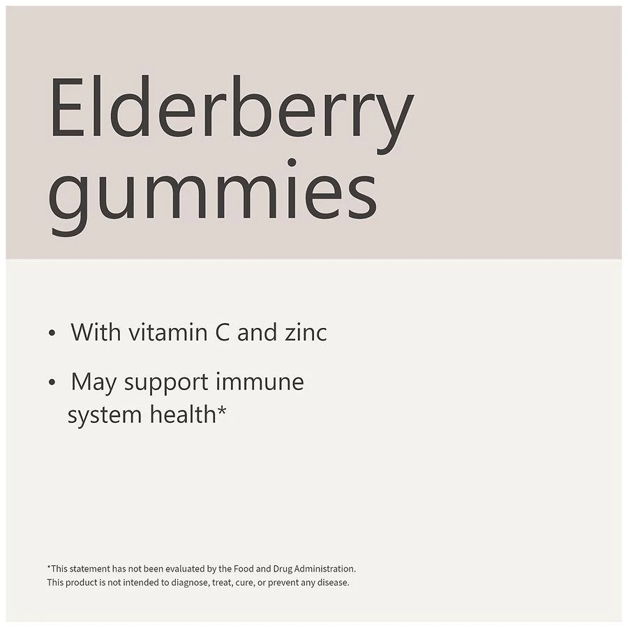 Elderberry with Vitamin C and Zinc Gummies (60 days) 商品