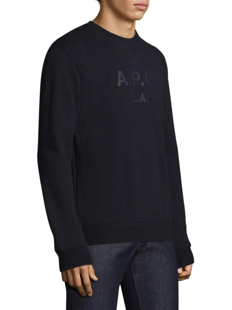 商品A.P.C.|Noir Cotton Sweatshirt,价格¥1051,第3张图片详细描述