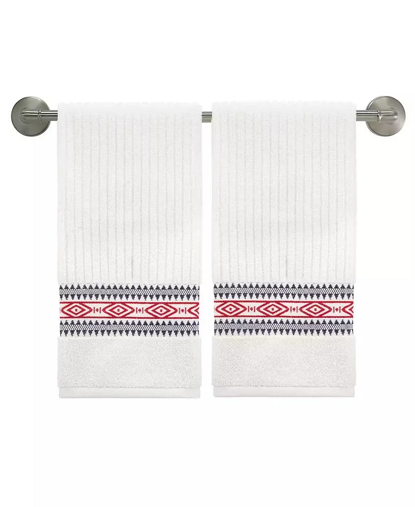 商品IZOD|Holiday Cotton 2-Pack Hand Towel Set, 16" x 28",价格¥146,第2张图片详细描述