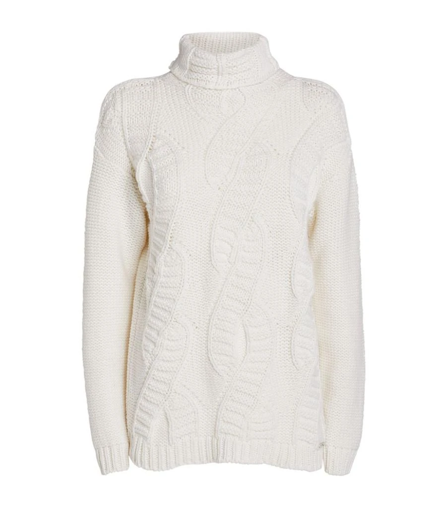 商品Kiton|Cable Knit Rollneck Sweater,价格¥14030,第1张图片