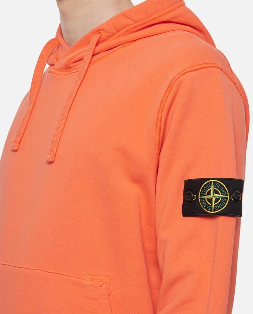 商品Stone Island|COTTON HOODED SWEATSHIRT,价格¥2712,第4张图片详细描述