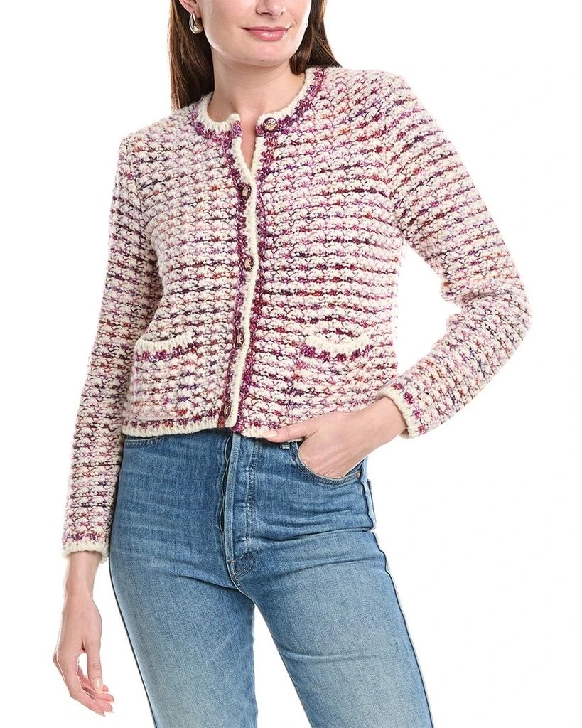 商品ba&sh|Beloni Wool-Blend Cardigan,价格¥1496,第1张图片