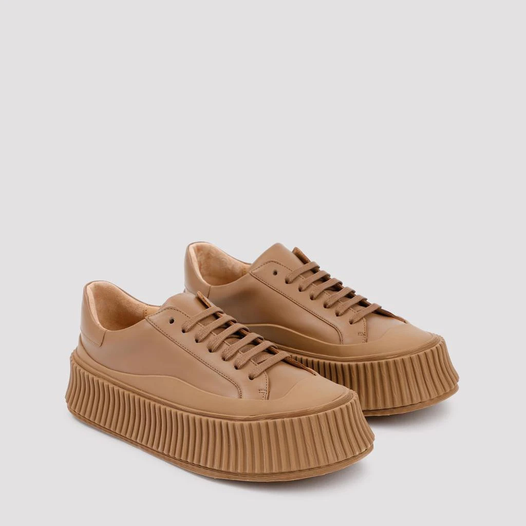 商品Jil Sander|JIL SANDER  LEATHER SNEAKERS SHOES,价格¥2790,第2张图片详细描述