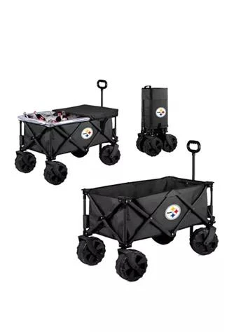 商品ONIVA|Nfl Pittsburgh Steelers Adventure Wagon Elite All Terrain Portable Utility Wagon,价格¥3013,第1张图片
