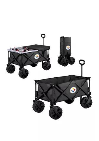 商品ONIVA|NFL Pittsburgh Steelers Adventure Wagon Elite All Terrain Portable Utility Wagon,价格¥5266,第1张图片