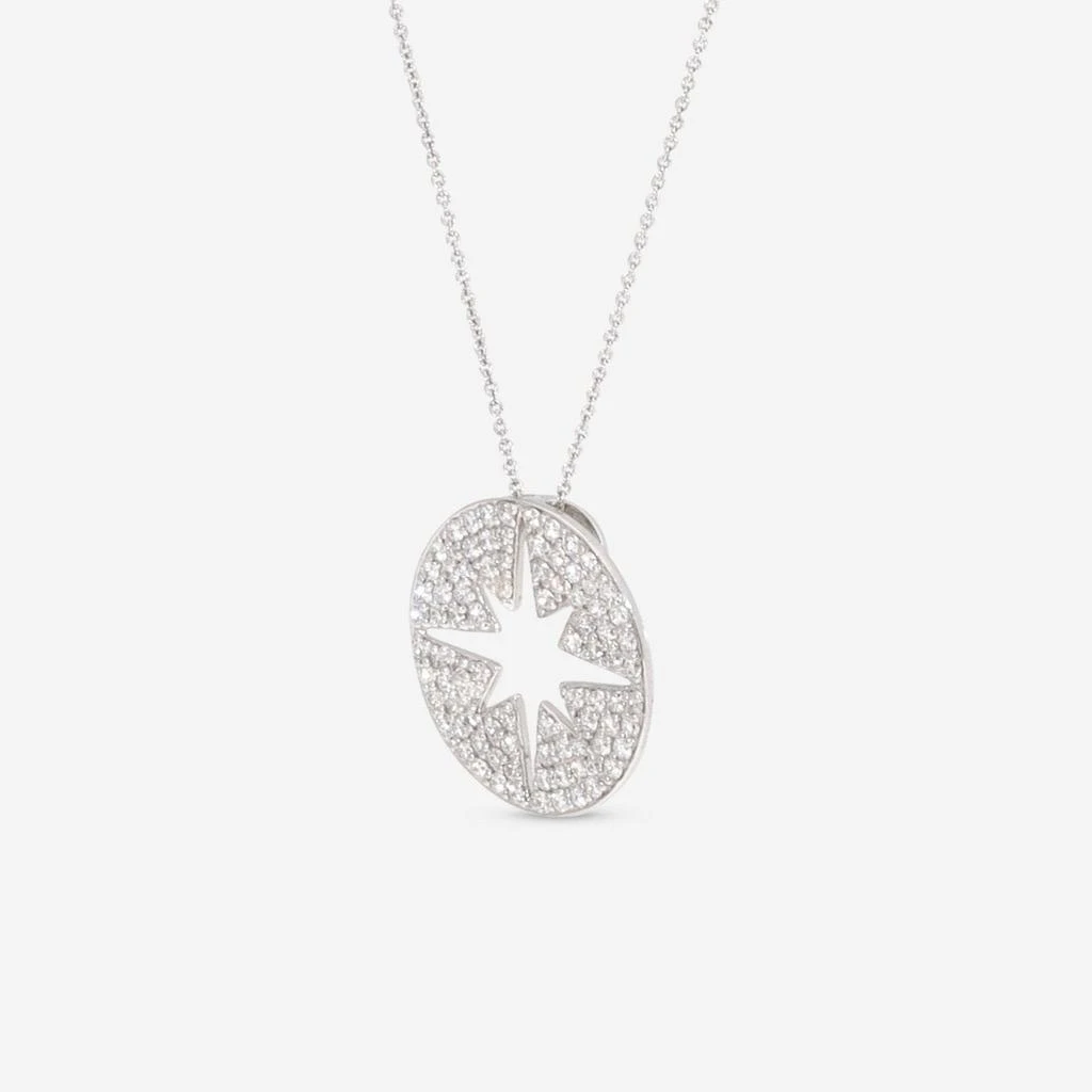 商品Roberto Coin|Roberto Coin Tiny Treasures 18K White Gold Star Burst Pendant Necklace 002127AWCHX0,价格¥21460,第2张图片详细描述