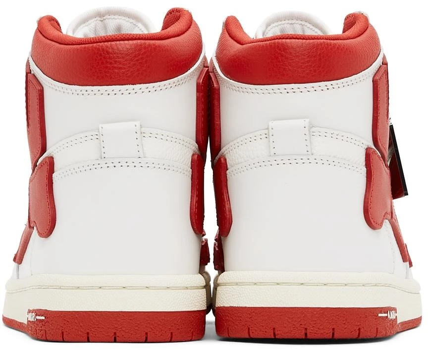 商品AMIRI|White & Red Skel Top Hi Sneakers,价格¥3292,第4张图片详细描述