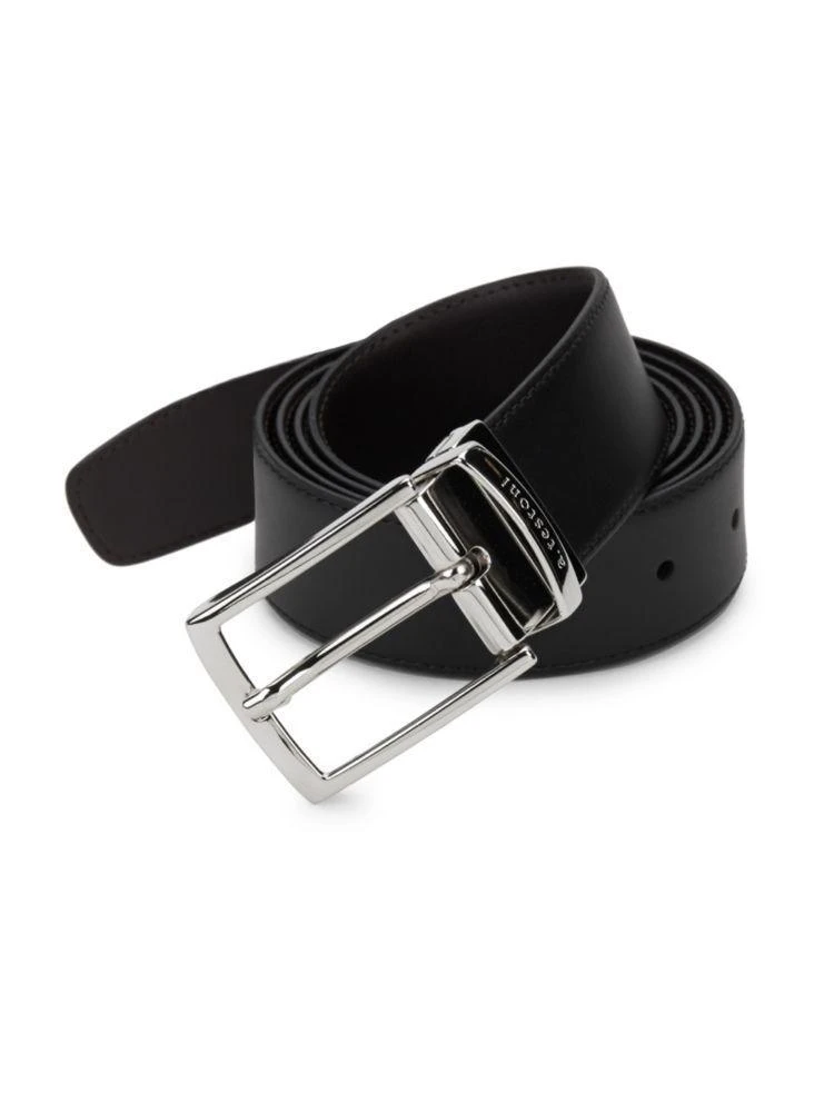 商品A. Testoni|Nero Leather Belt,价格¥471,第1张图片
