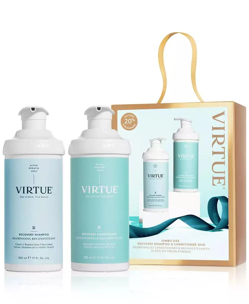 商品VIRTUE|2-Pc. Recovery Shampoo & Conditioner Pro-Size Set,价格¥1043,第1张图片