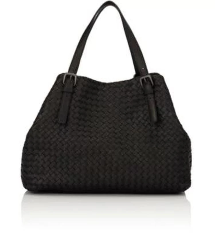 商品Bottega Veneta|Large Intrecciato Leather Tote Bag,价格¥23516,第1张图片