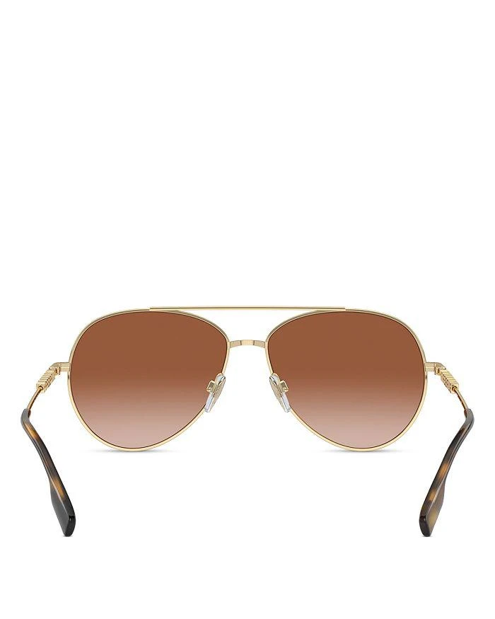 商品Burberry|Aviator Sunglasses, 58mm,价格¥2312,第5张图片详细描述