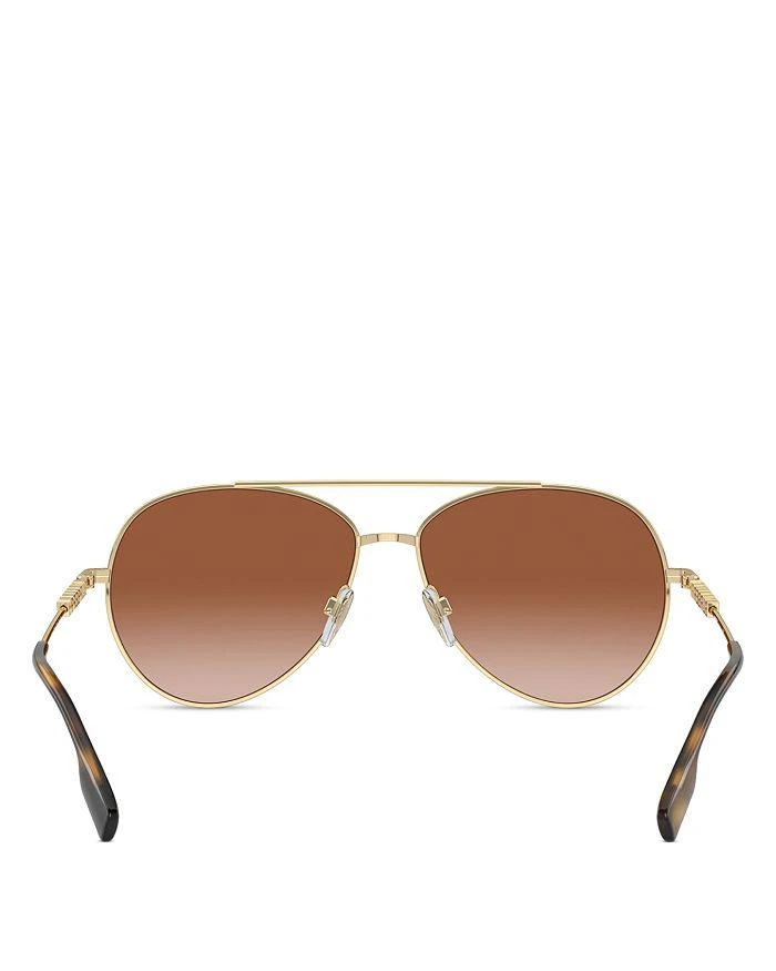 商品Burberry|Aviator Sunglasses, 58mm,价格¥2425,第5张图片详细描述