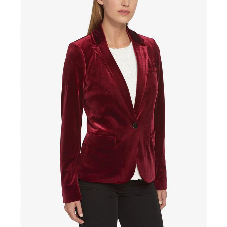 商品Tommy Hilfiger|Velvet Blazer,价格¥415,第4张图片详细描述