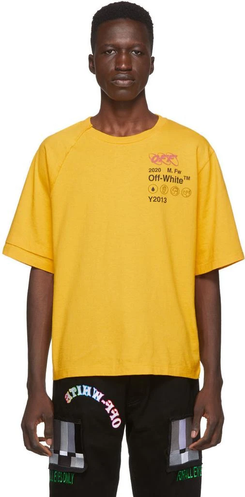 商品Off-White|Yellow Industrial Y013 T-Shirt,价格¥1483,第1张图片