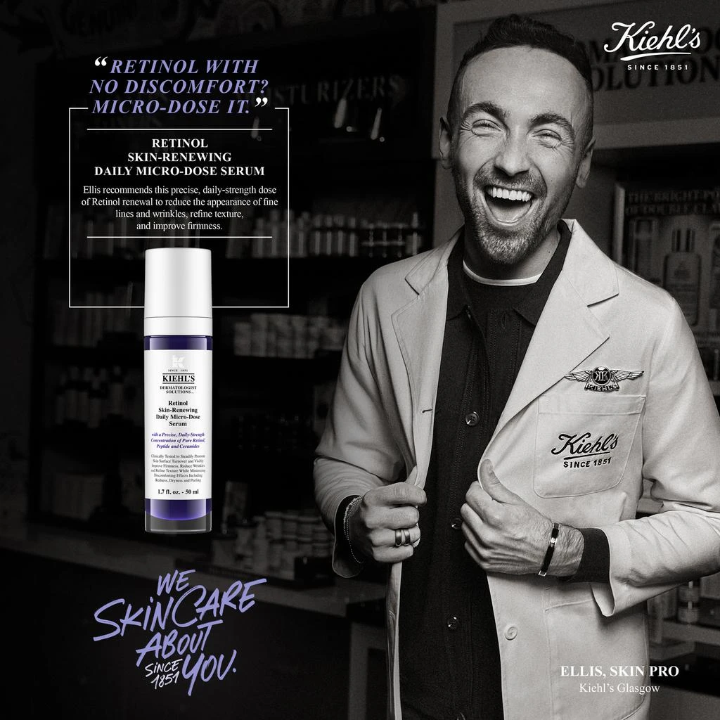 商品Kiehl's|Retinol Skin-Renewing Daily Micro-Dose Serum,价格¥702,第5张图片详细描述