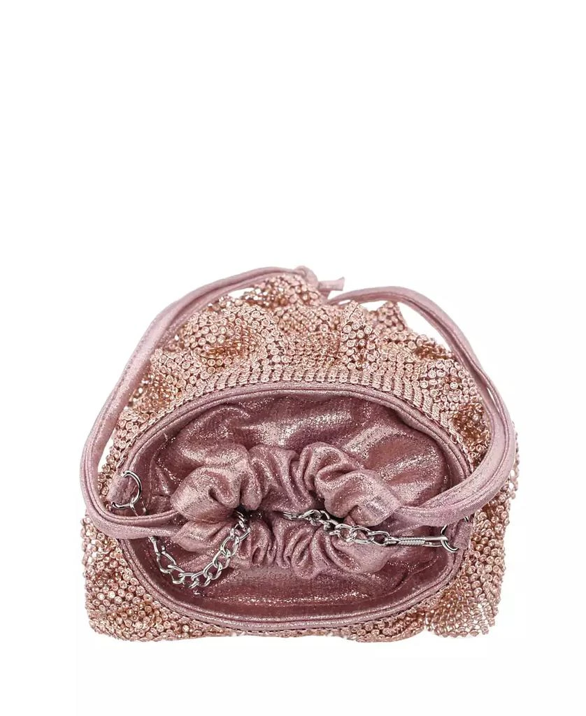 4 Tired Crystal Mesh Pouch Bag 商品