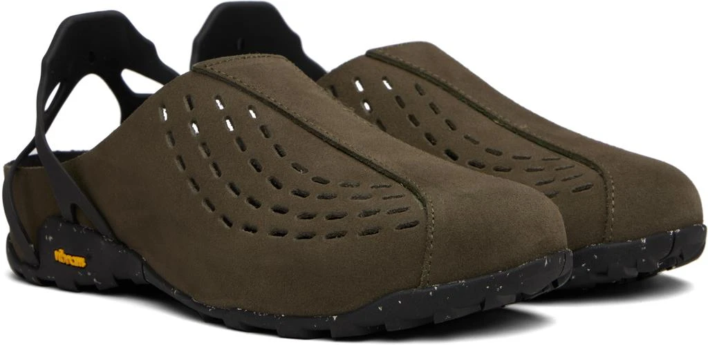 商品ROA|Khaki Fedaia Mules,价格¥957,第4张图片详细描述