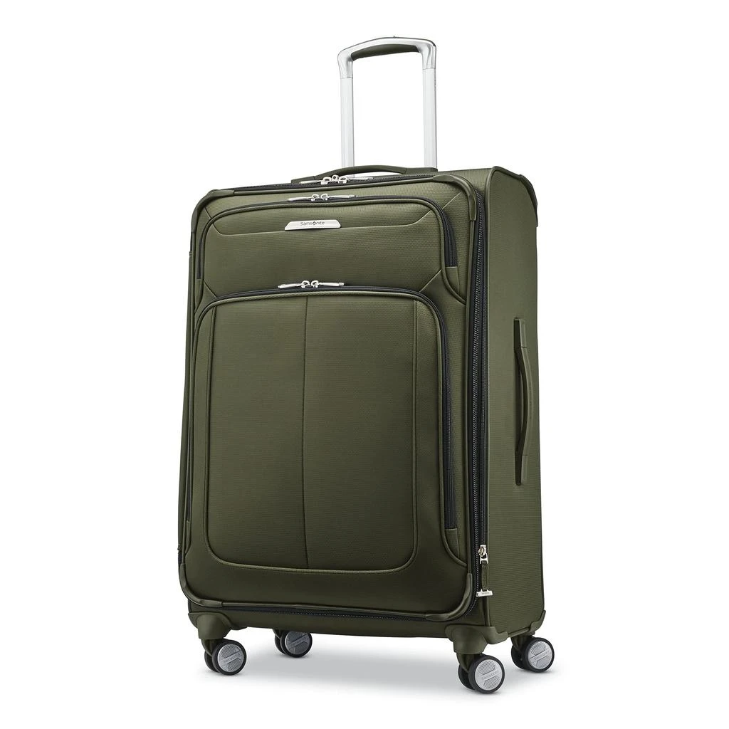 商品Samsonite|Samsonite Solyte DLX Softside Expandable Luggage with Spinner Wheels, Midnight Black, 2-Piece Set (20/25),价格¥1269,第4张图片详细描述
