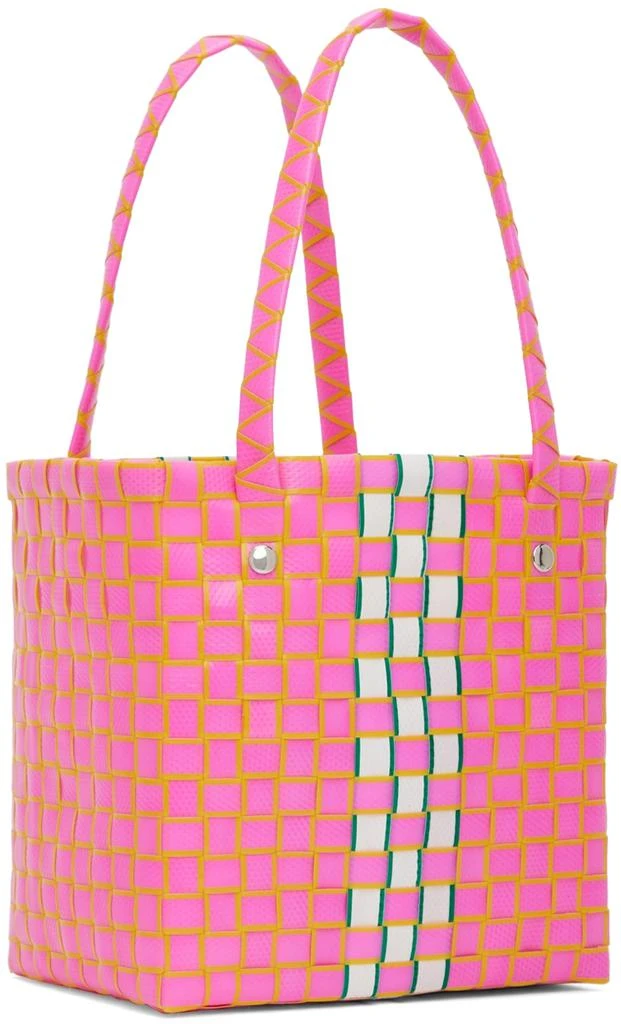 商品Marni|Kids Pink Box Basket Tote,价格¥1106,第3张图片详细描述