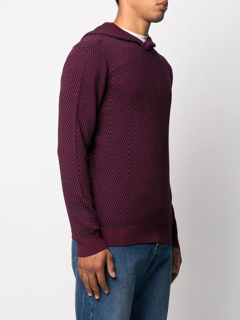 商品Emporio Armani|EMPORIO ARMANI - Wool Hoodie,价格¥888,第2张图片详细描述