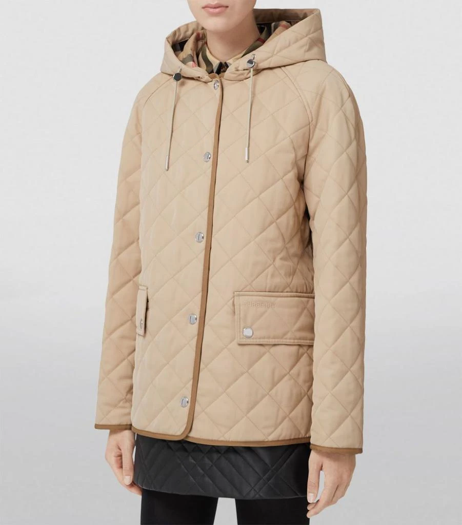 商品Burberry|Thermoregulated Hooded Coat,价格¥10371,第3张图片详细描述