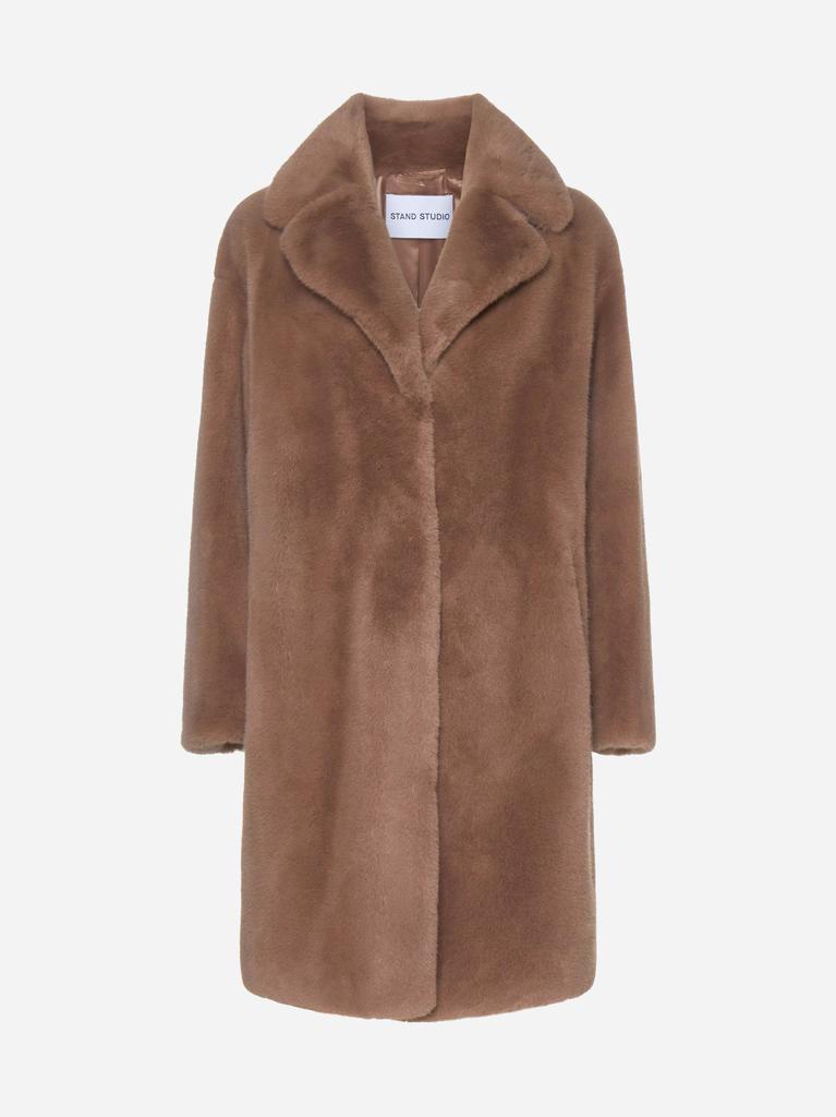 商品STAND STUDIO|Camille Cocoon faux fur coat,价格¥1636,第1张图片