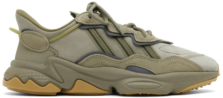 商品Adidas|Khaki Ozweego Sneakers,价格¥630,第1张图片
