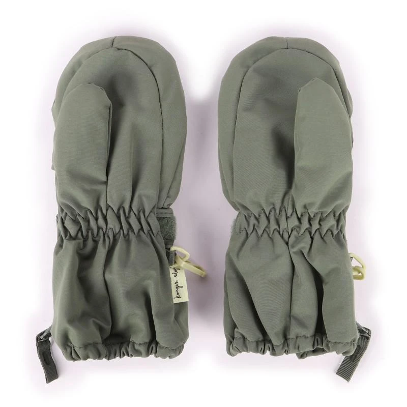 商品Konges Sløjd|Baby nohr snow mittens in grey,价格¥387,第2张图片详细描述