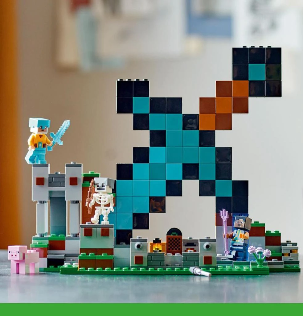 商品LEGO|Minecraft The Sword Outpost 21244,价格¥428,第5张图片详细描述