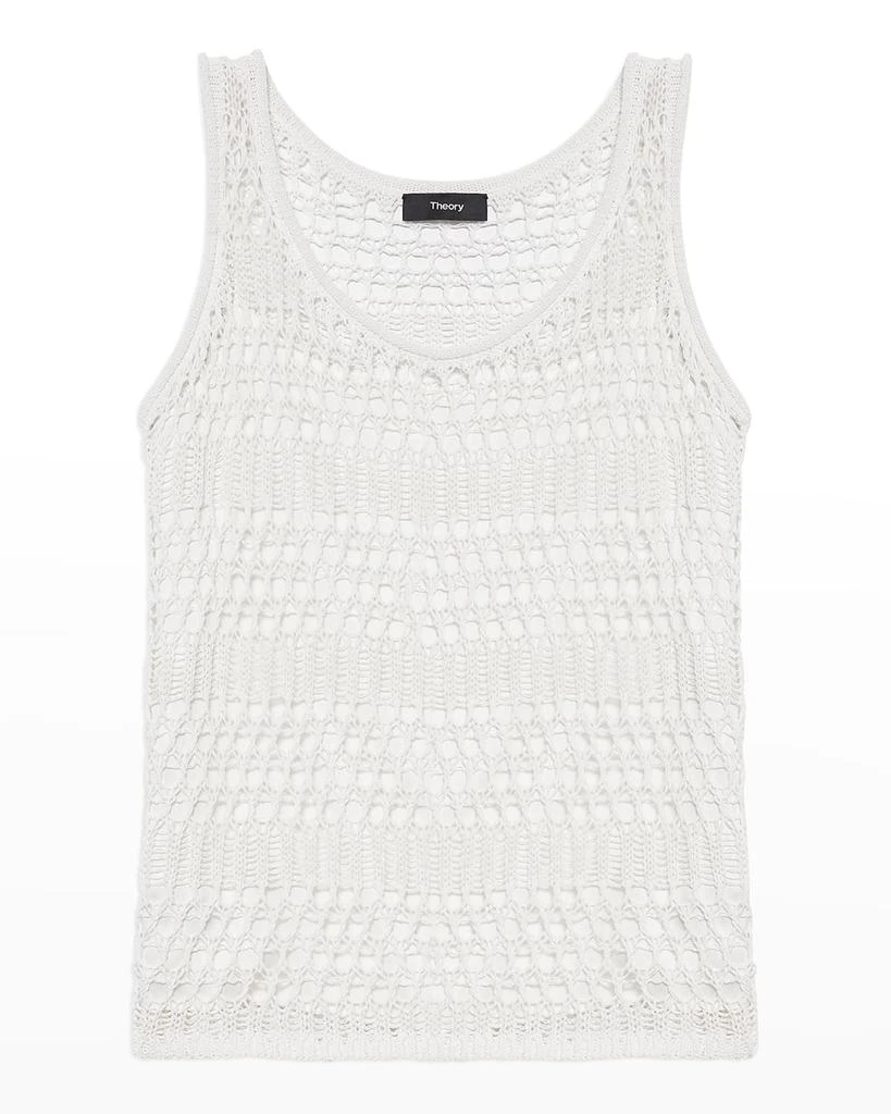 商品Theory|Open Lace Tank Top,价格¥472,第2张图片详细描述