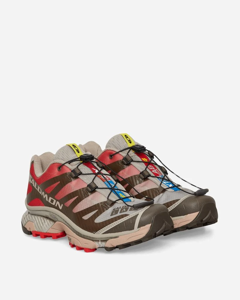 商品Salomon|XT-4 OG Sneakers Wren / Vintage Khaki / Aurora Red,价格¥929,第2张图片详细描述