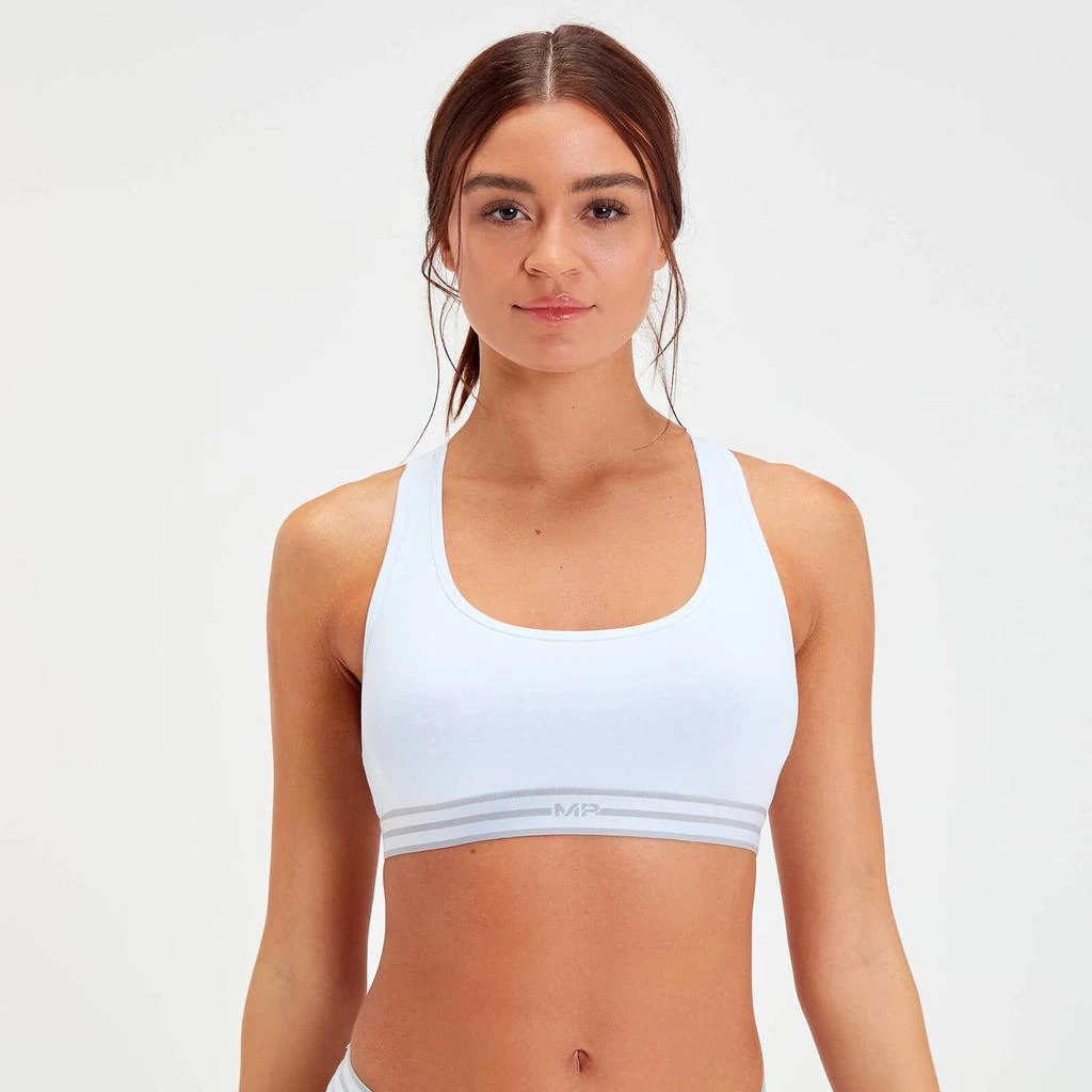 商品Myprotein|MP Women's Bralette - White (2 Pack),价格¥85,第1张图片