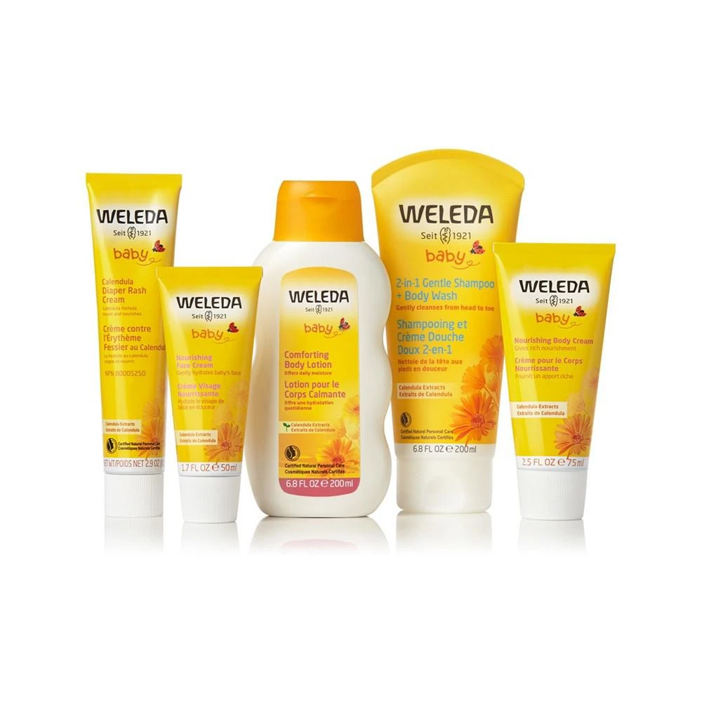 商品Weleda|Comforting Baby Cream Bath with Calendula Extracts, 6.8 oz,价格¥127,第3张图片详细描述