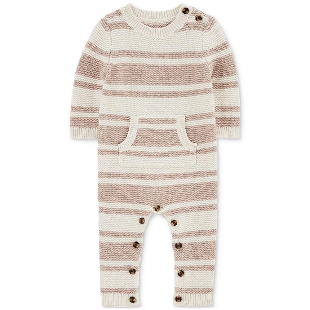 商品Carter's|Baby Cotton Striped Sweater-Knit Jumpsuit,价格¥149,第1张图片