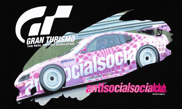 商品Anti Social Social Club|Anti Social Social Club Gran Turismo x ASSC GT500 Tee,价格¥915,第5张图片详细描述