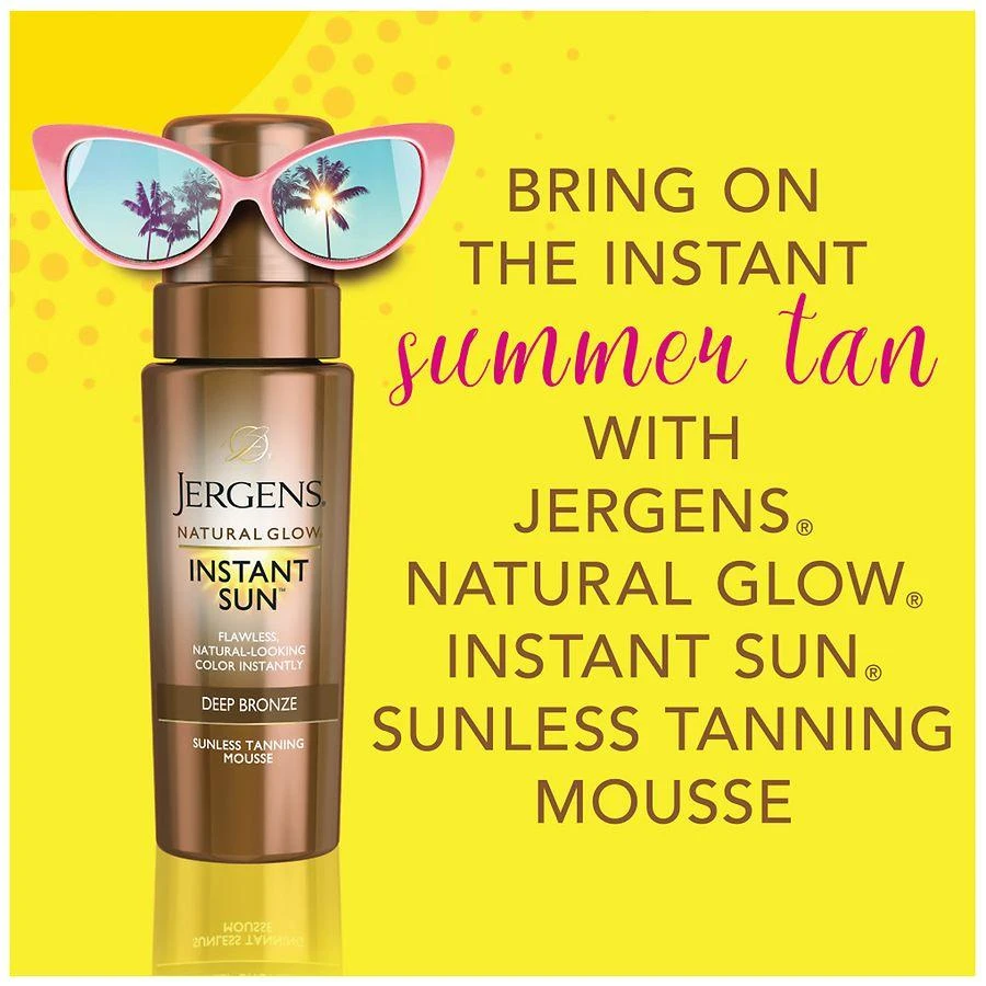 商品Jergens|Instant Sun Self Tan Mousse Unscented,价格¥100,第4张图片详细描述