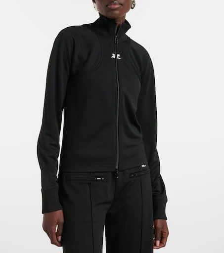 商品Courrèges|潜水服面料针织夹克,价格¥4058,第4张图片详细描述