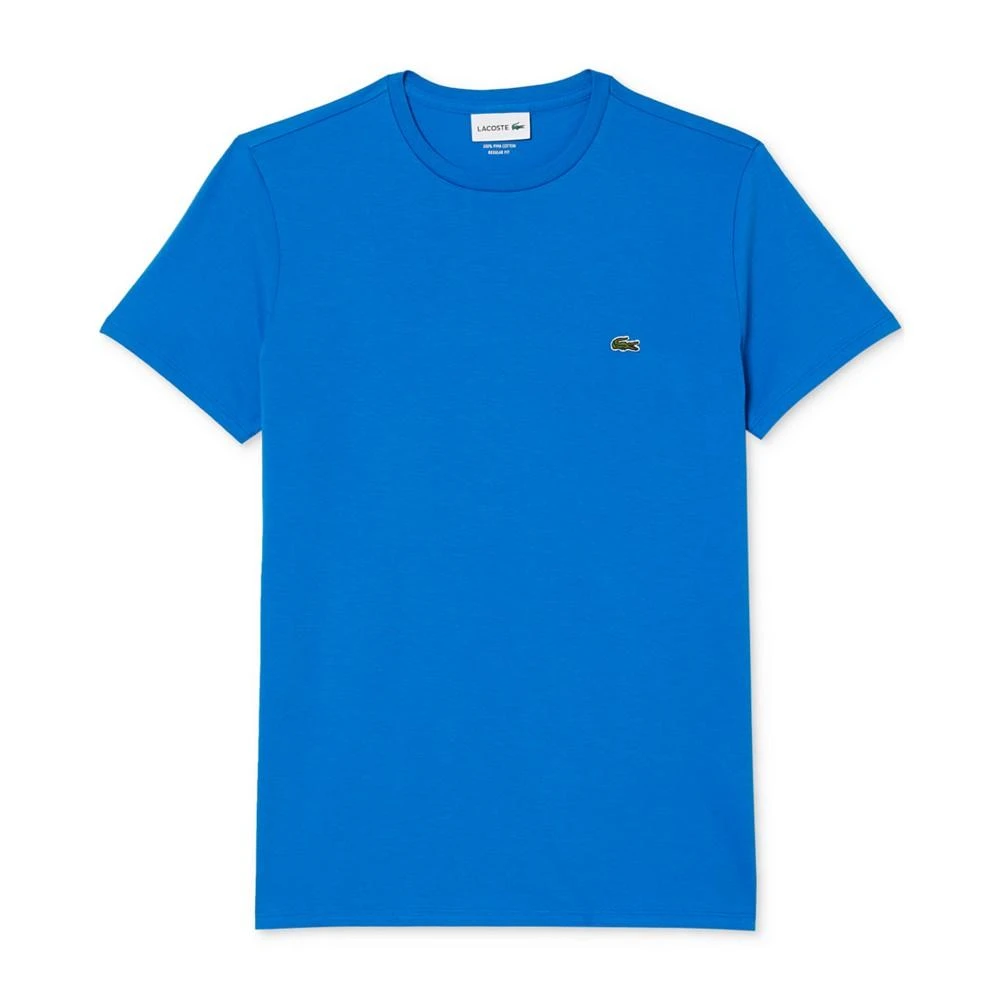 商品Lacoste|Men’s V-Neck Pima Cotton Tee Shirt,价格¥366,第1张图片