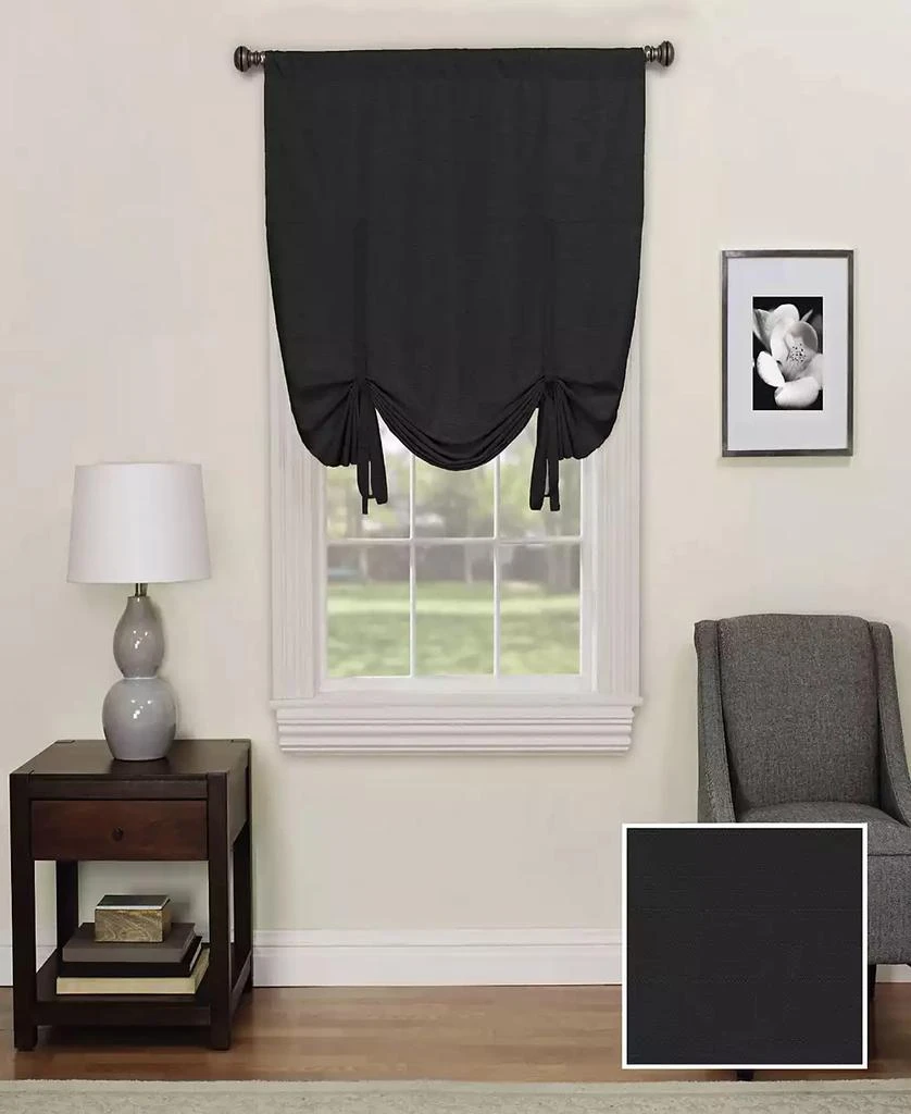 商品Eclipse|Kendall Blackout Tie-Up Shade, 42" x 63",价格¥193,第1张图片