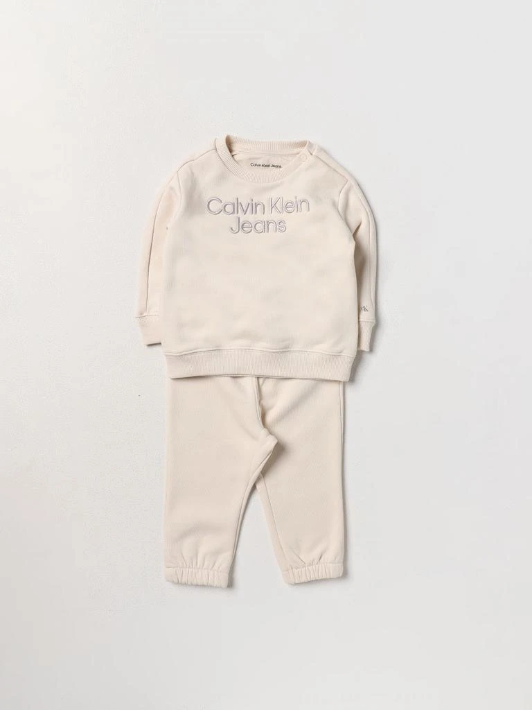 商品Calvin Klein|Calvin Klein Jeans jumpsuit for baby,价格¥517,第1张图片