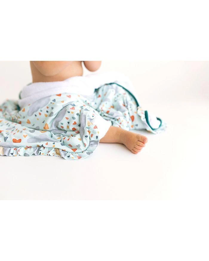 商品Posh Peanut|Girls' Briella Ruffled Hooded Towel - Baby,价格¥324,第3张图片详细描述