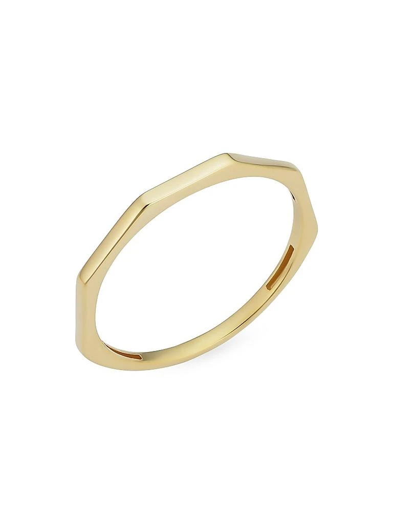 商品Oradina|14K Yellow Solid Gold After Hours Ring,价格¥1890,第1张图片
