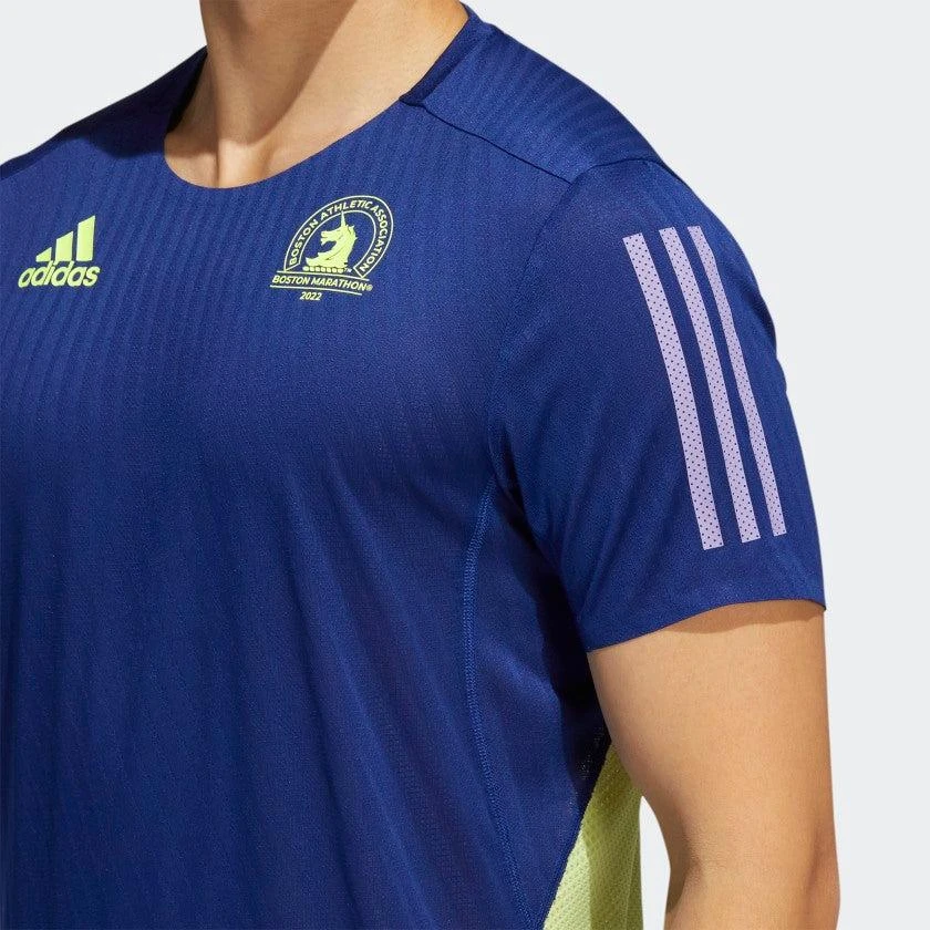 商品Adidas|Men's adidas Boston Marathon 2022 Fast Tee,价格¥199,第5张图片详细描述